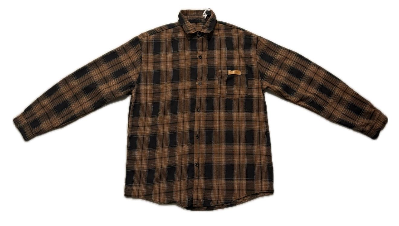 Brown Button Down Flannel