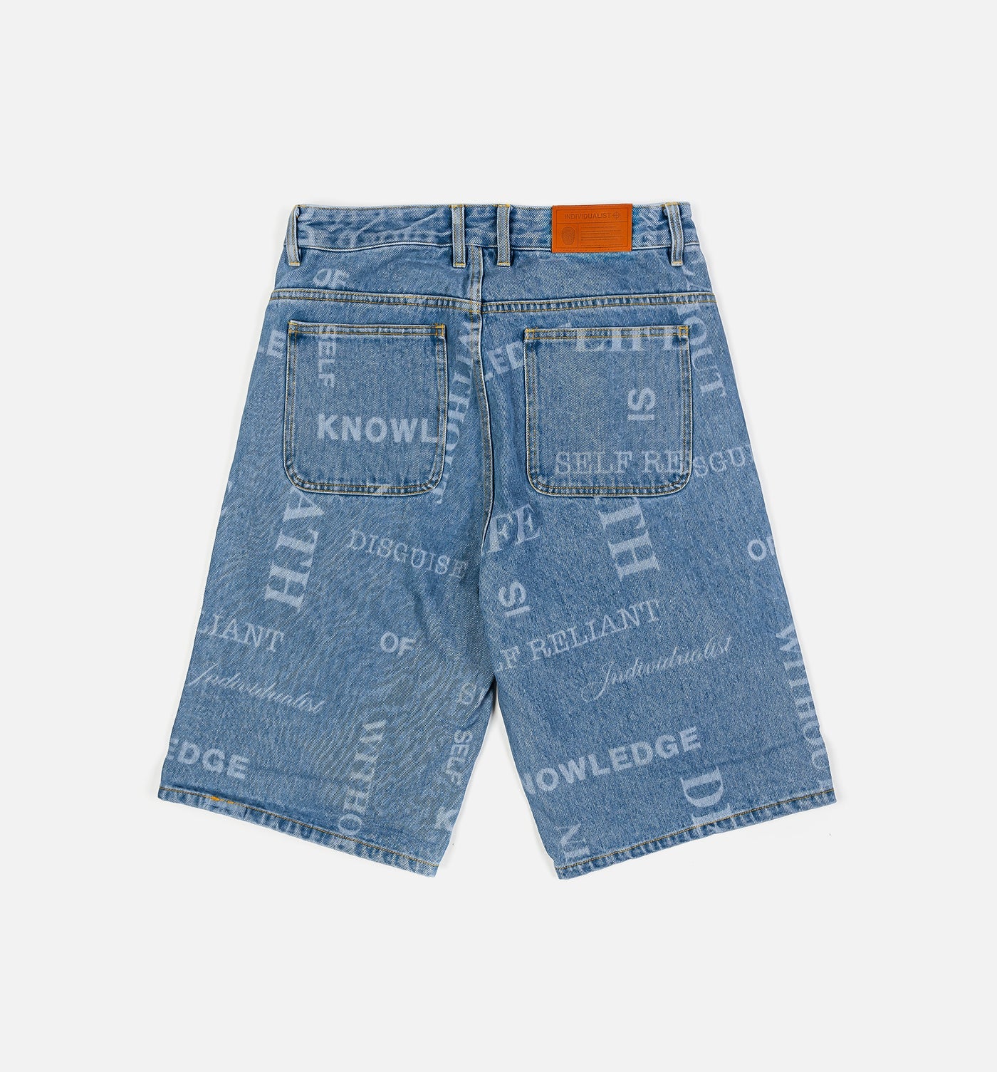 Individualist Knowledge Denim Shorts