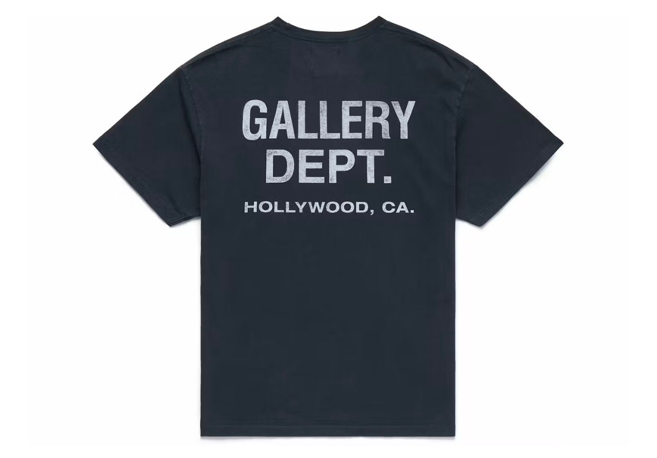 GALLERY DEPT. SOUVENIR TEE WHITE/BLACK