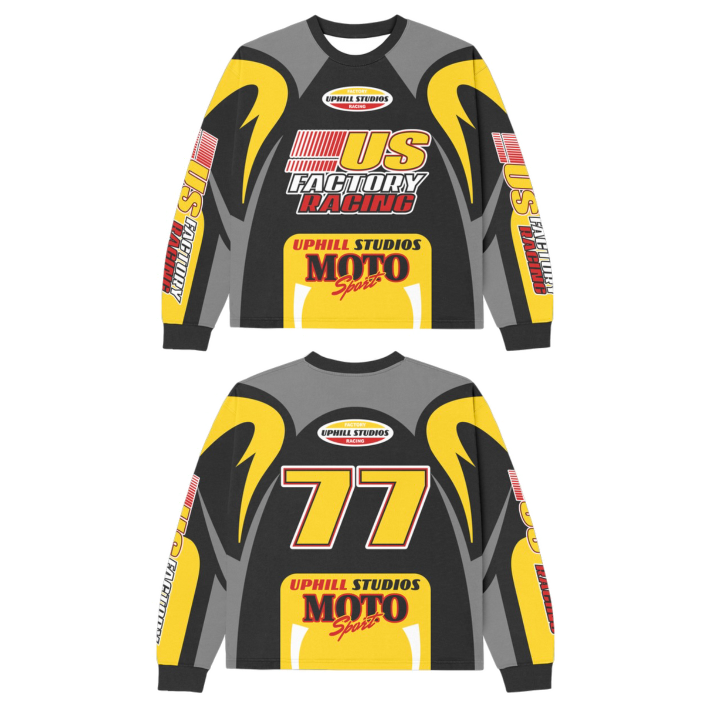 UH YELLOW RACER LONG SLEEVE