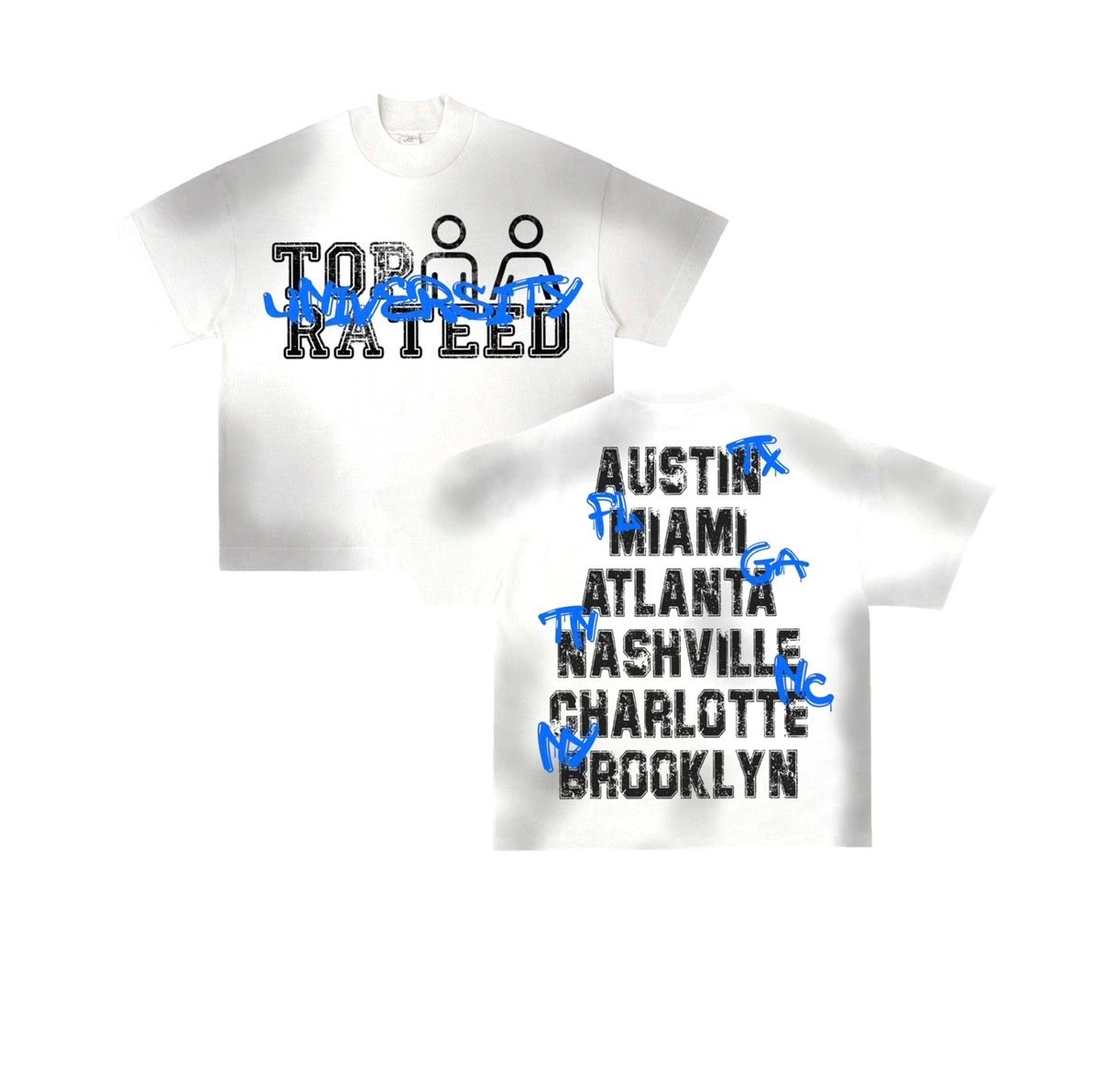 TR UNIVERSITY BLUE TEE