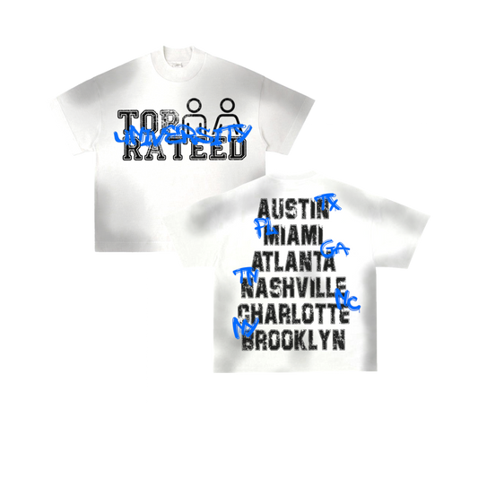 TOPRATEED UNIVERSITY SHIRT