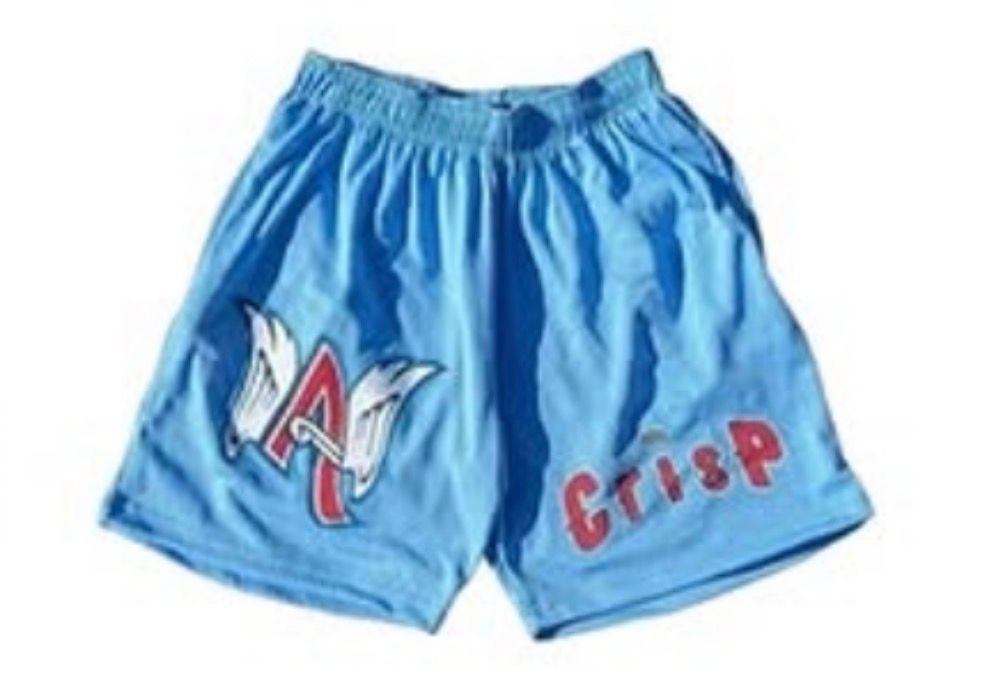 Crisp Angels Baby Blue Shorts