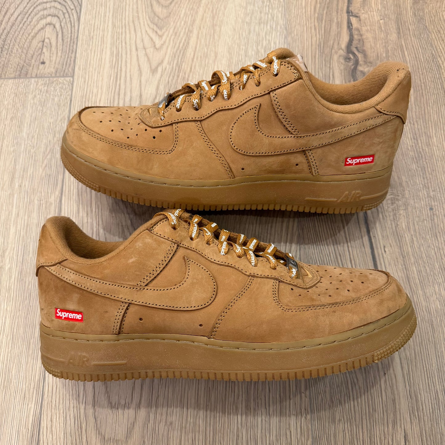 WORN SUPREME AF1 WHEAT SIZE 11