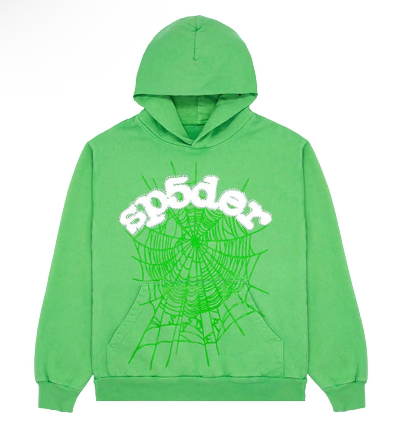 SP5DER Websuit Green Hoodie