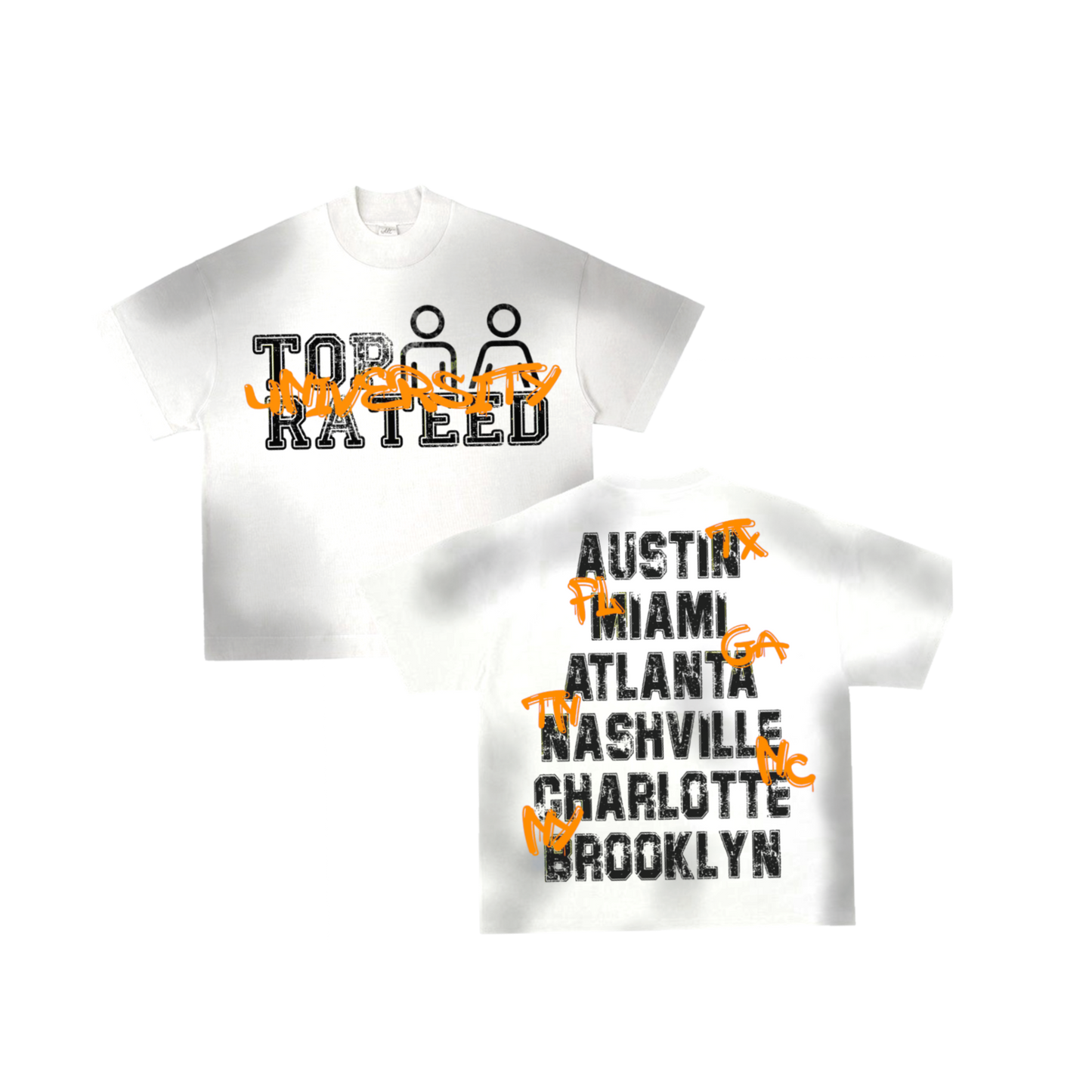 TOPRATEED UNIVERSITY SHIRT