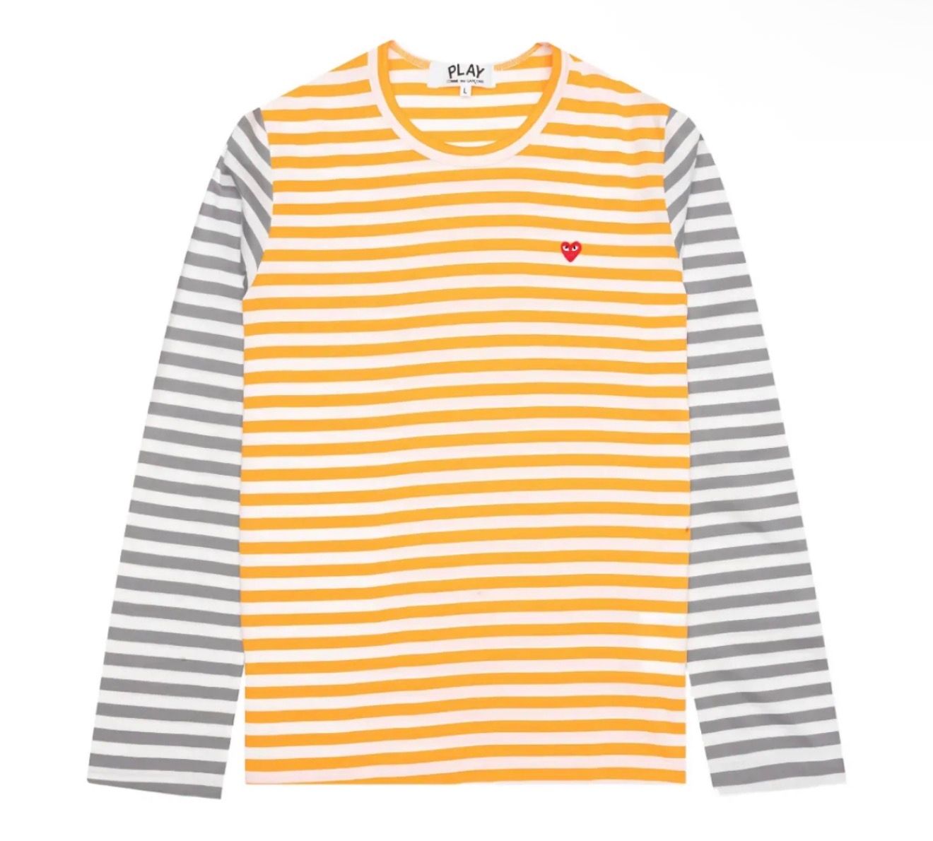 COMME des GARCONS STRIPE LONG SLEEVE TEE