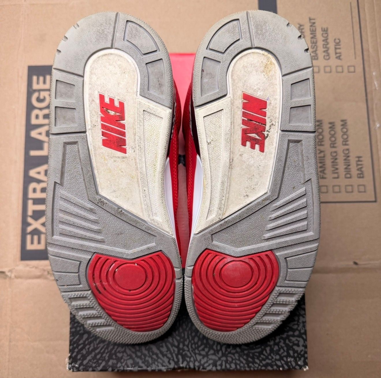 WORN JORDAN 3 "UNITE" - Used/Worn
