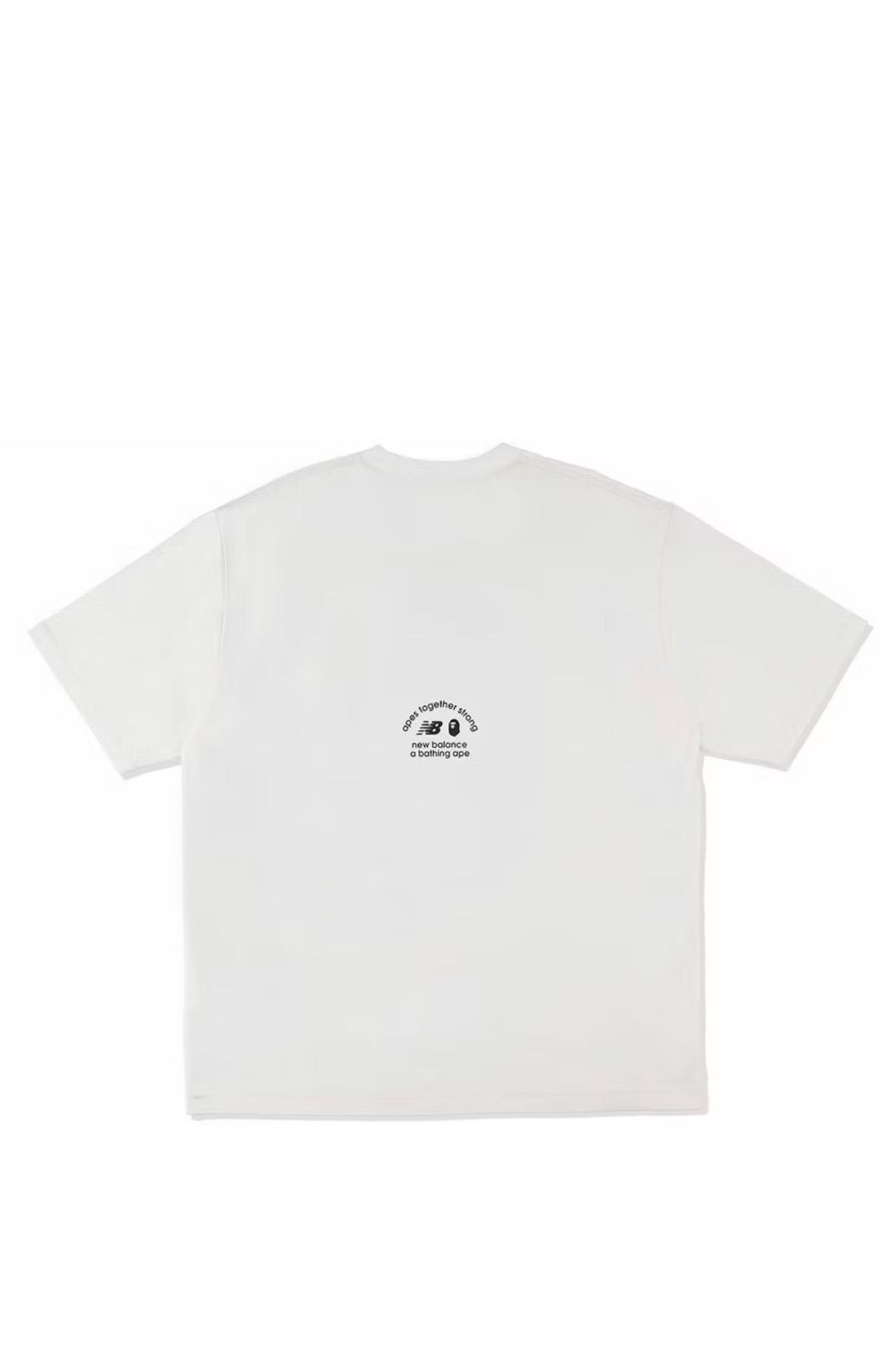BAPE x New Balance Ape Head T-Shirt White