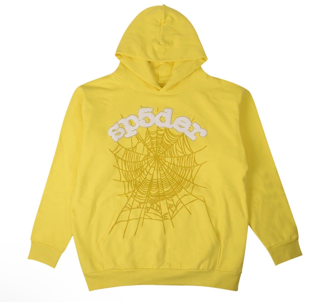 SP5DER Websuit Yellow Hoodie