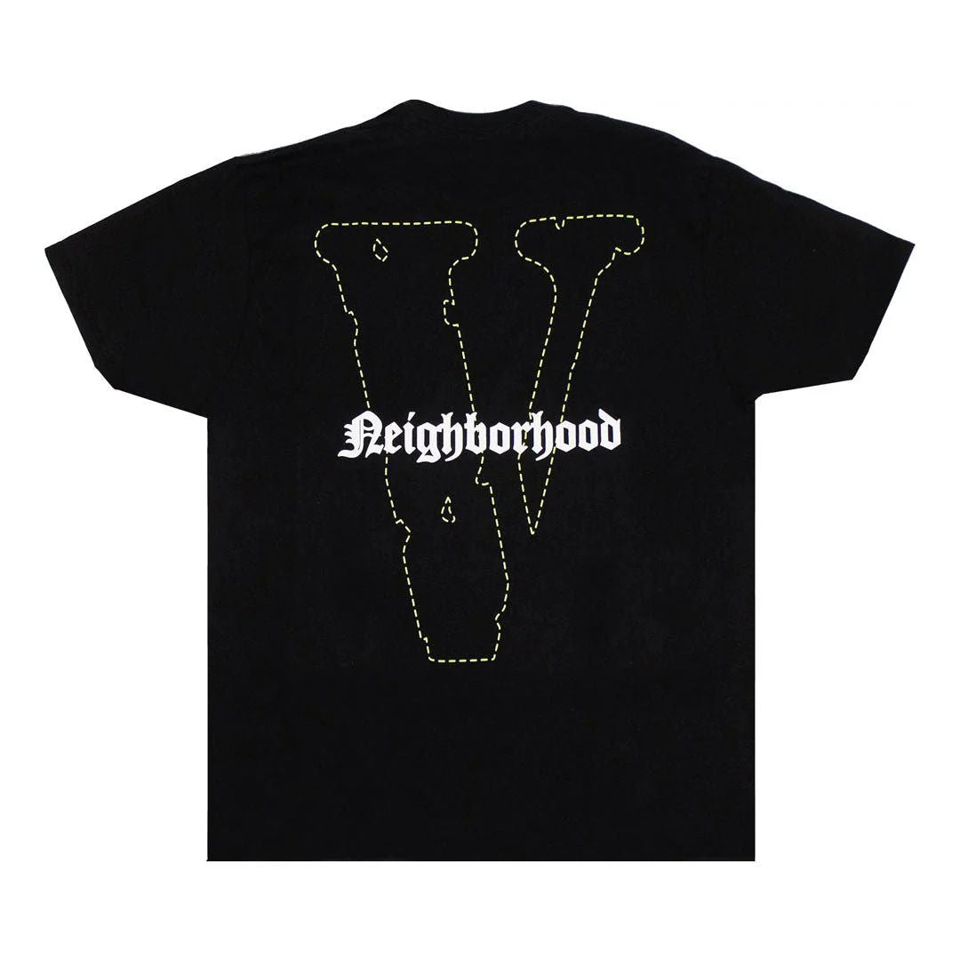 VLONE X NEIGHBORHOOD GREEN SKULL TEE