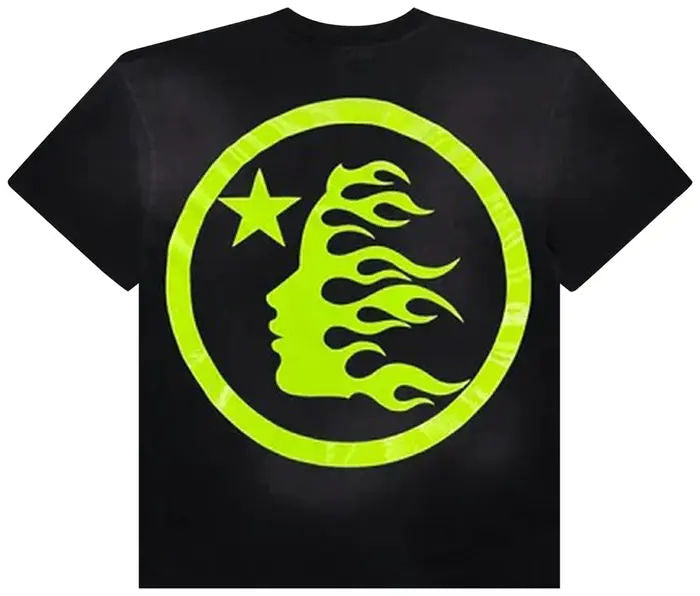 Hellstar Classic Tee 'Black/Neon Green'