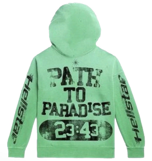 HELLSTAR GREEN ANGELS HOODIE
