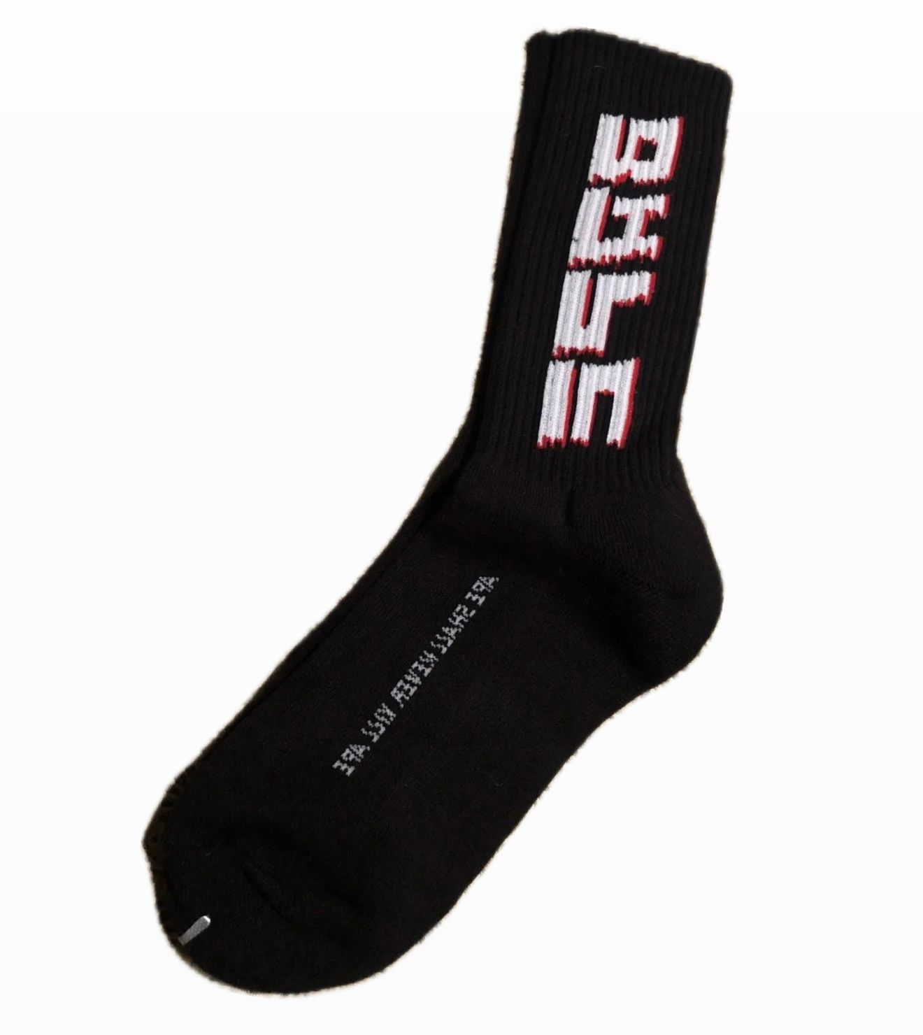 BAPE Black Logo Socks