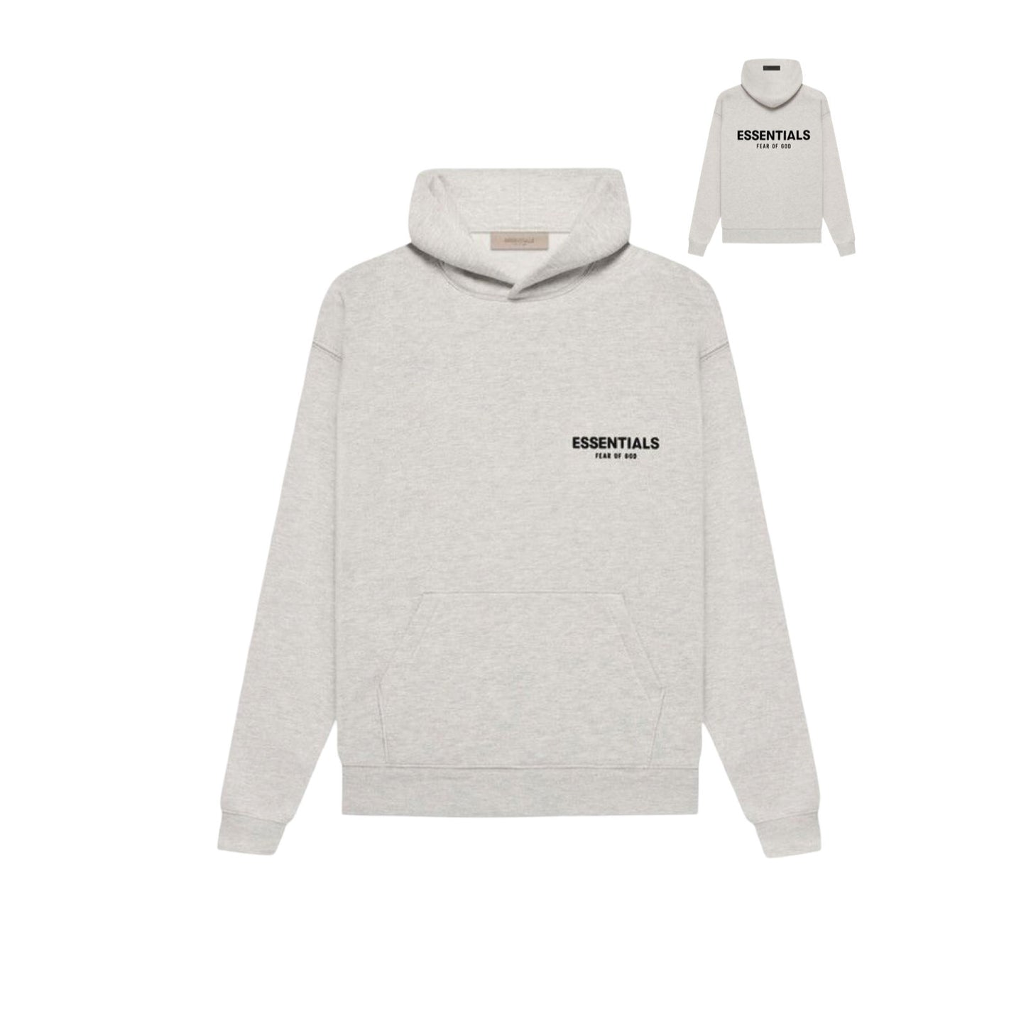 ESSENTIALS LIGHT OATMEAL HOODIE