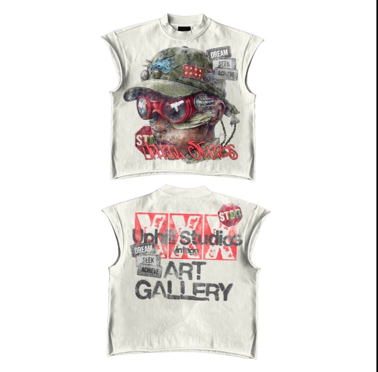 UHS SOLDIER CUTOFF TEE