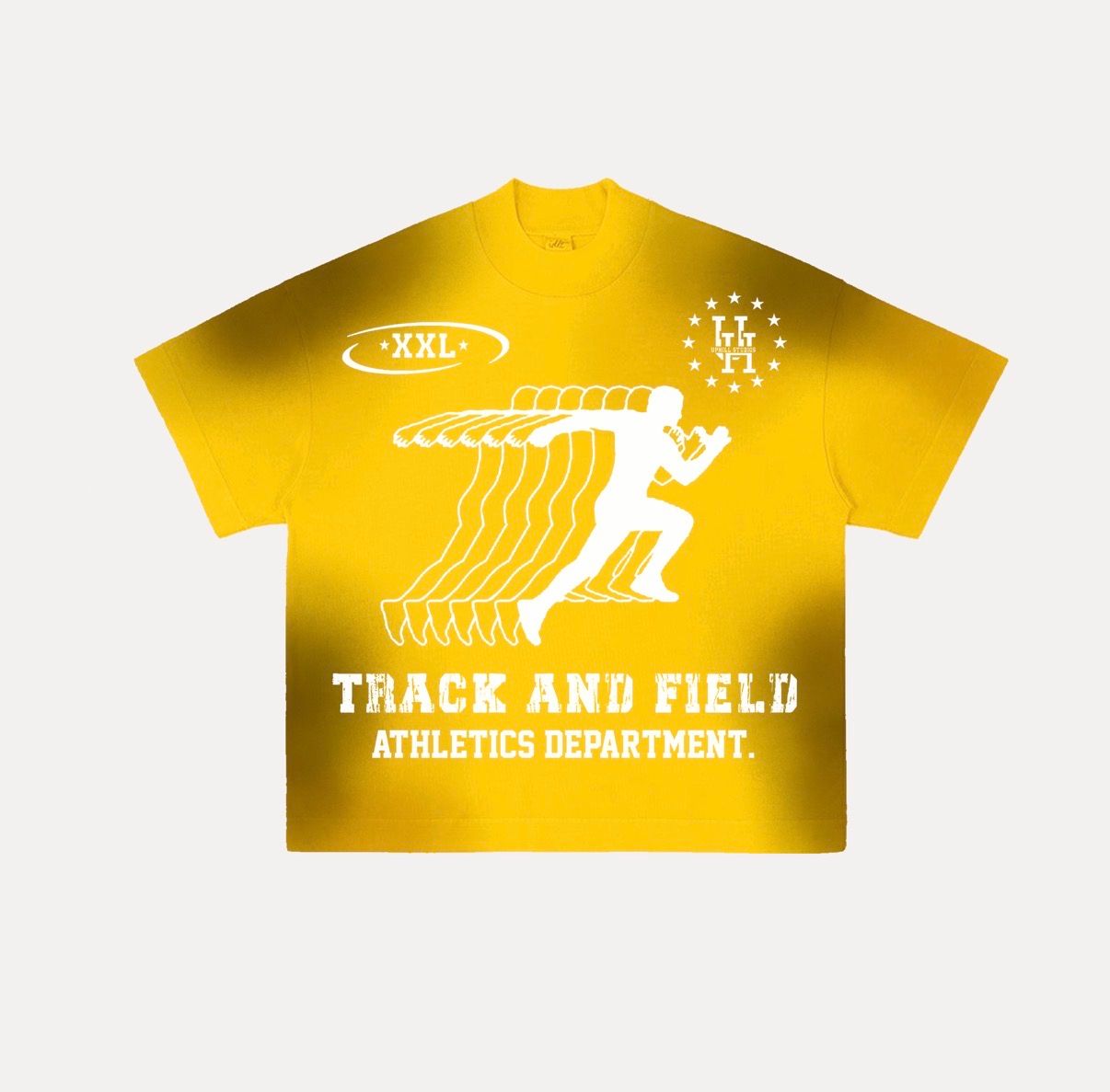 UHS YELLOW TRACK & FIELD TEE