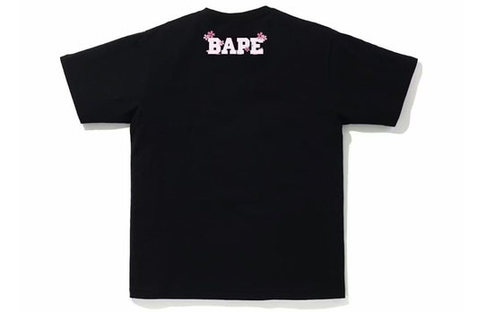 BAPE Sakura Photo Tee Black