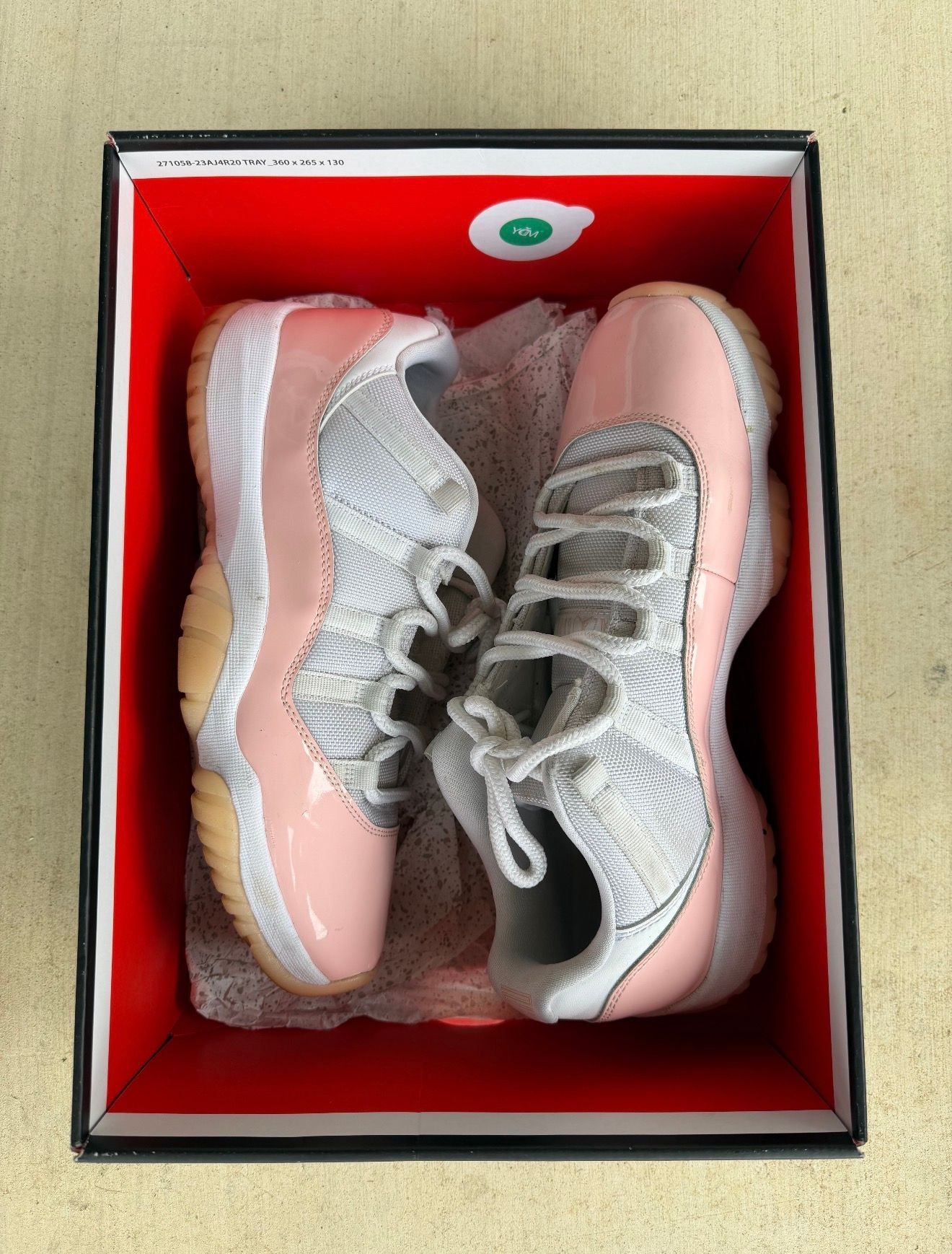 NO BOX Legend Pink Low 11s - Used/Worn