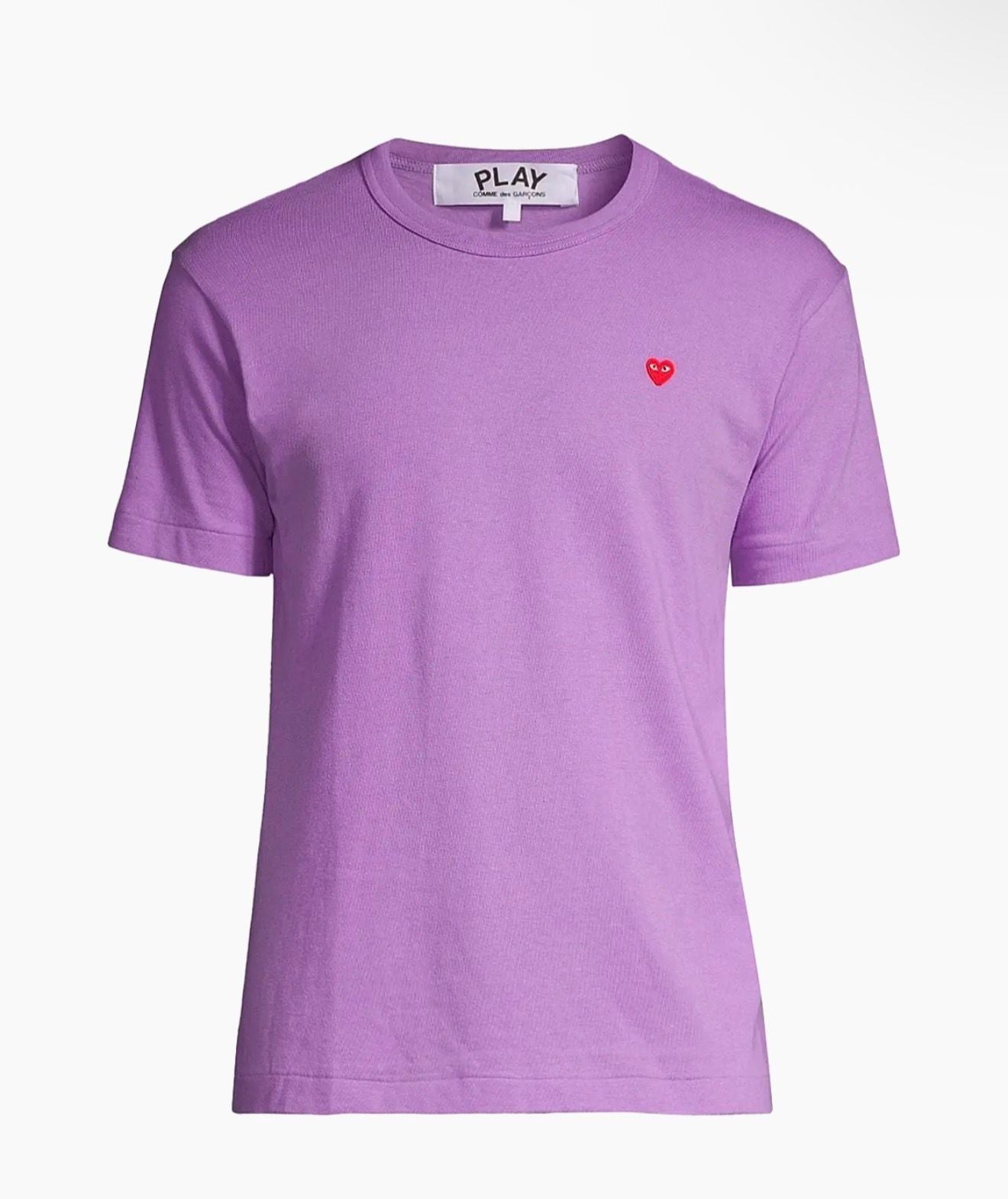 COMME des GARCONS PURPLE SMALL EMBLEM TEE