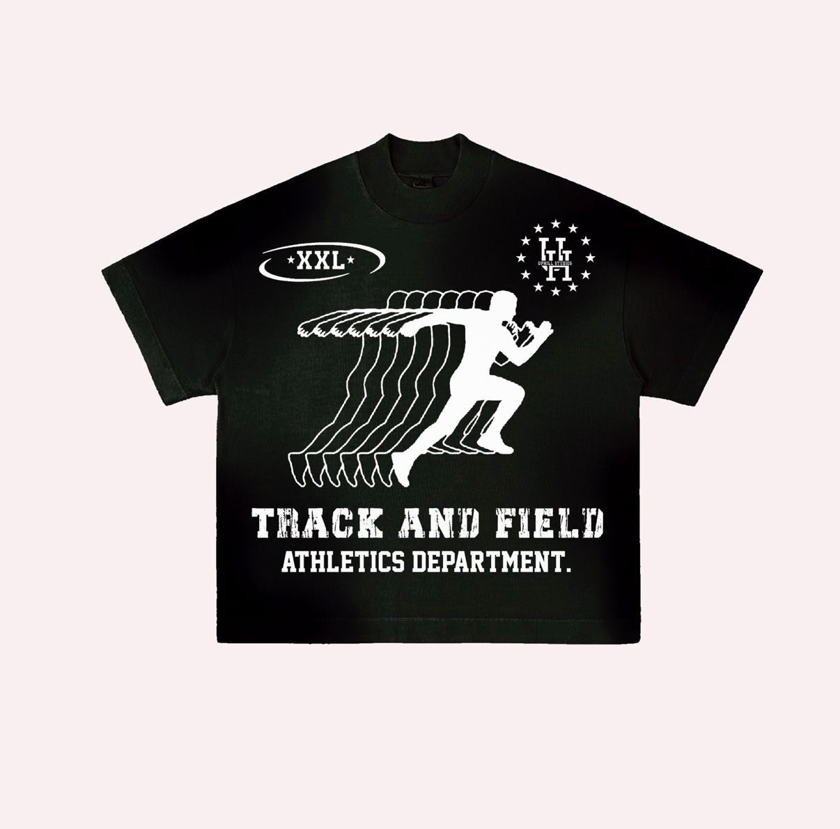 UHS BLACK TRACK & FIELD TEE