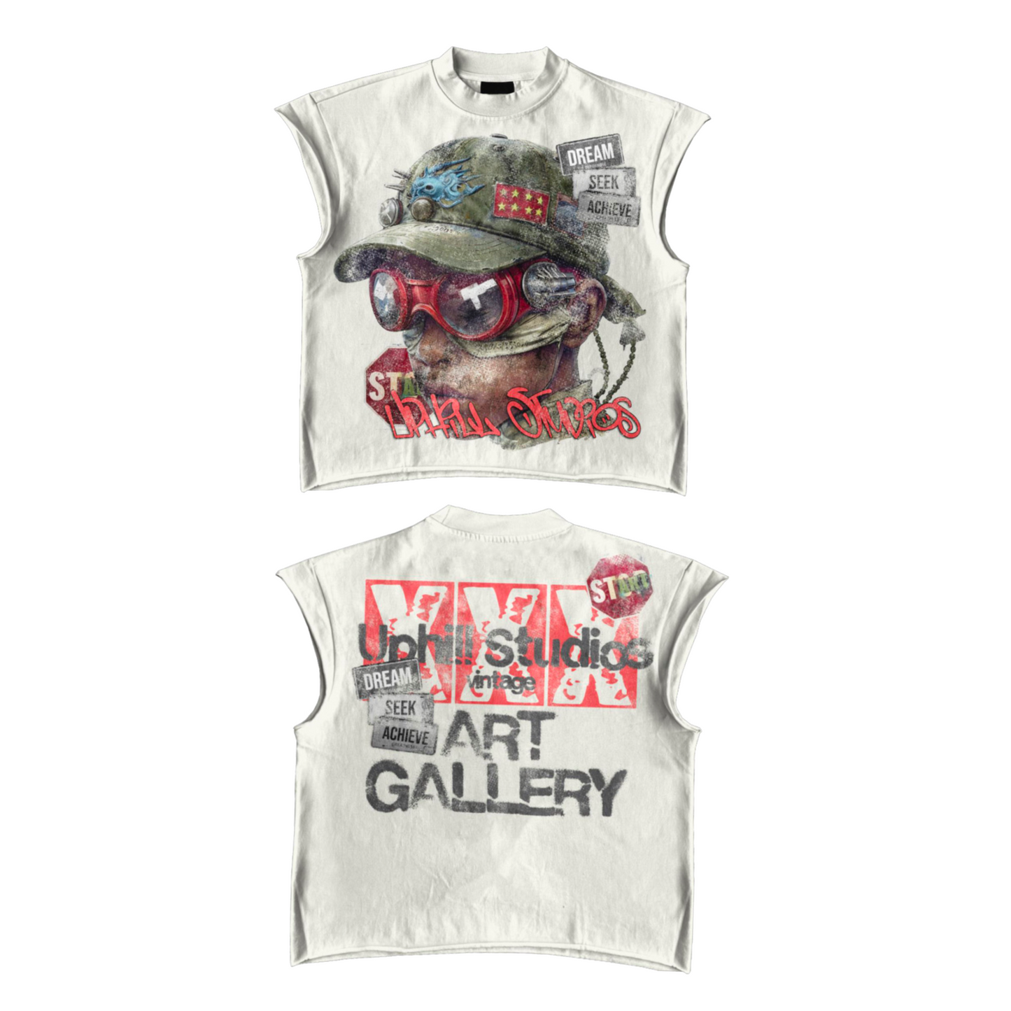 UH SOLDIER CUTOFF TEE