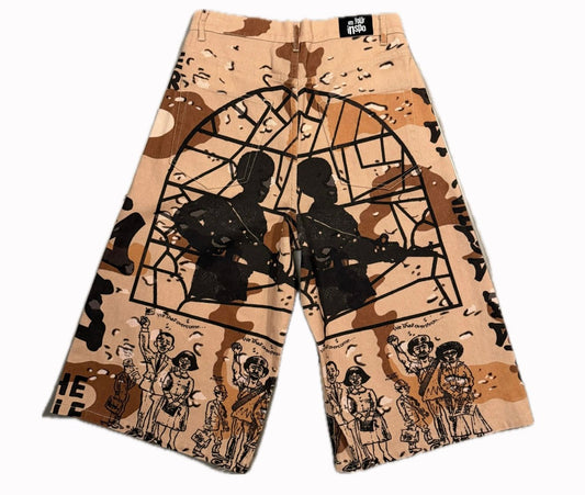Inspo WRLD Camo Shorts