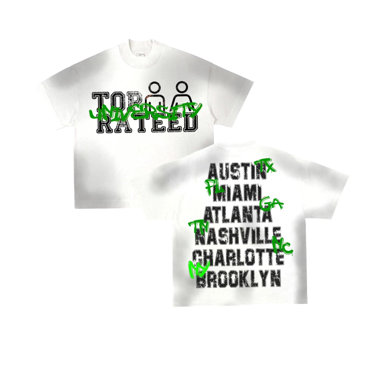 TOPRATEED UNIVERSITY SHIRT
