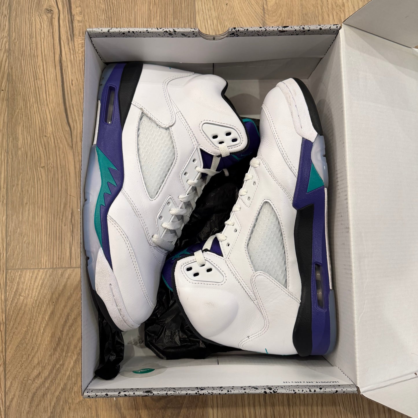 WORN JORDAN 5 “GRAPE” SIZE 10