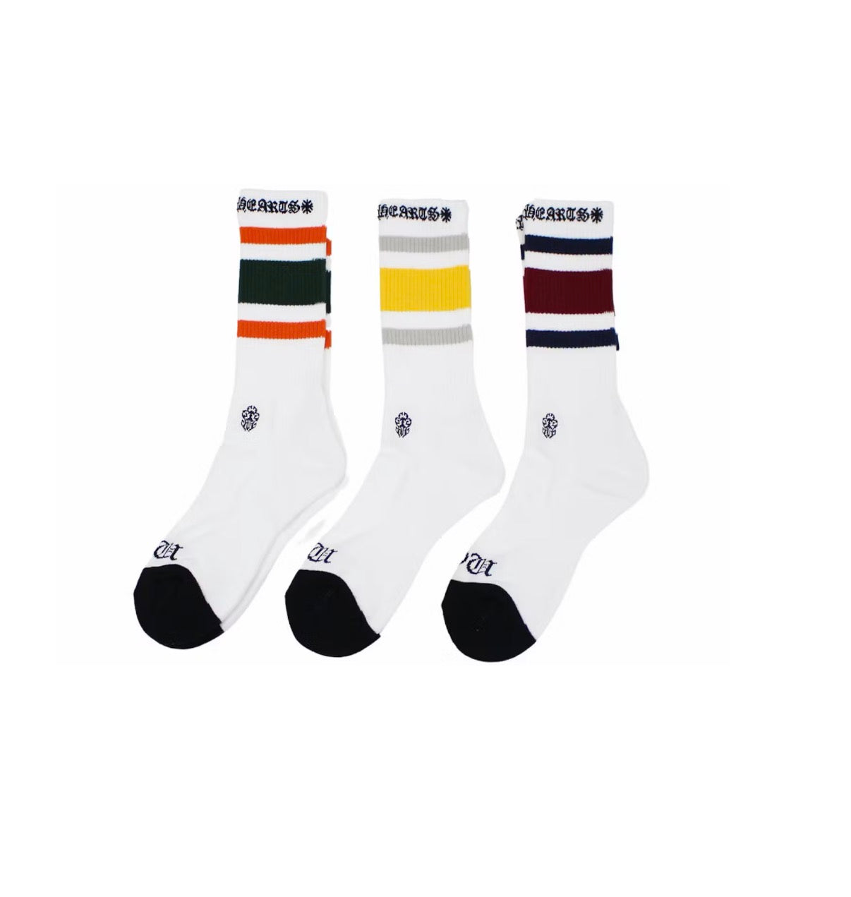 CHROME HEART 3-PACK SOCKS