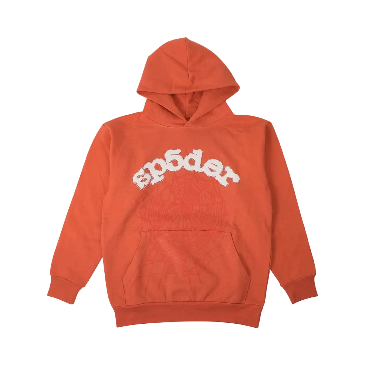 ORANGE SP5DER HOODIE