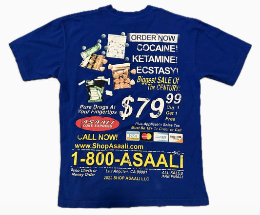 ASAALI WORLD TOUR TEE - Used/Worn