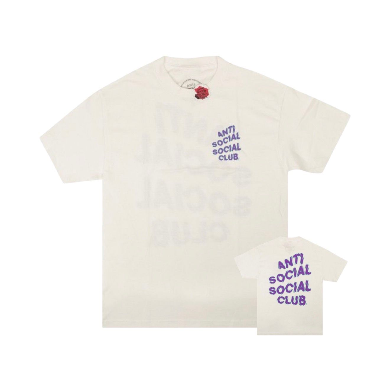ANTI SOCIAL WHITE MANIAC TEE