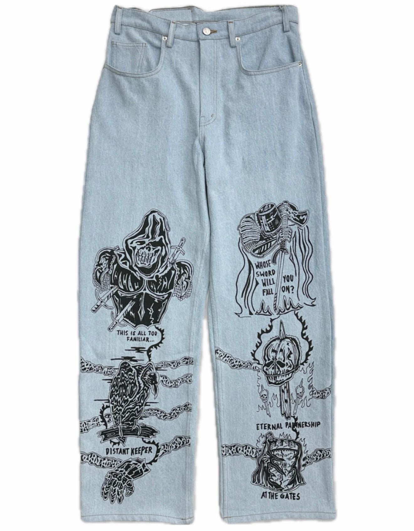 Warren Lotas Sahara Denim Jeans
