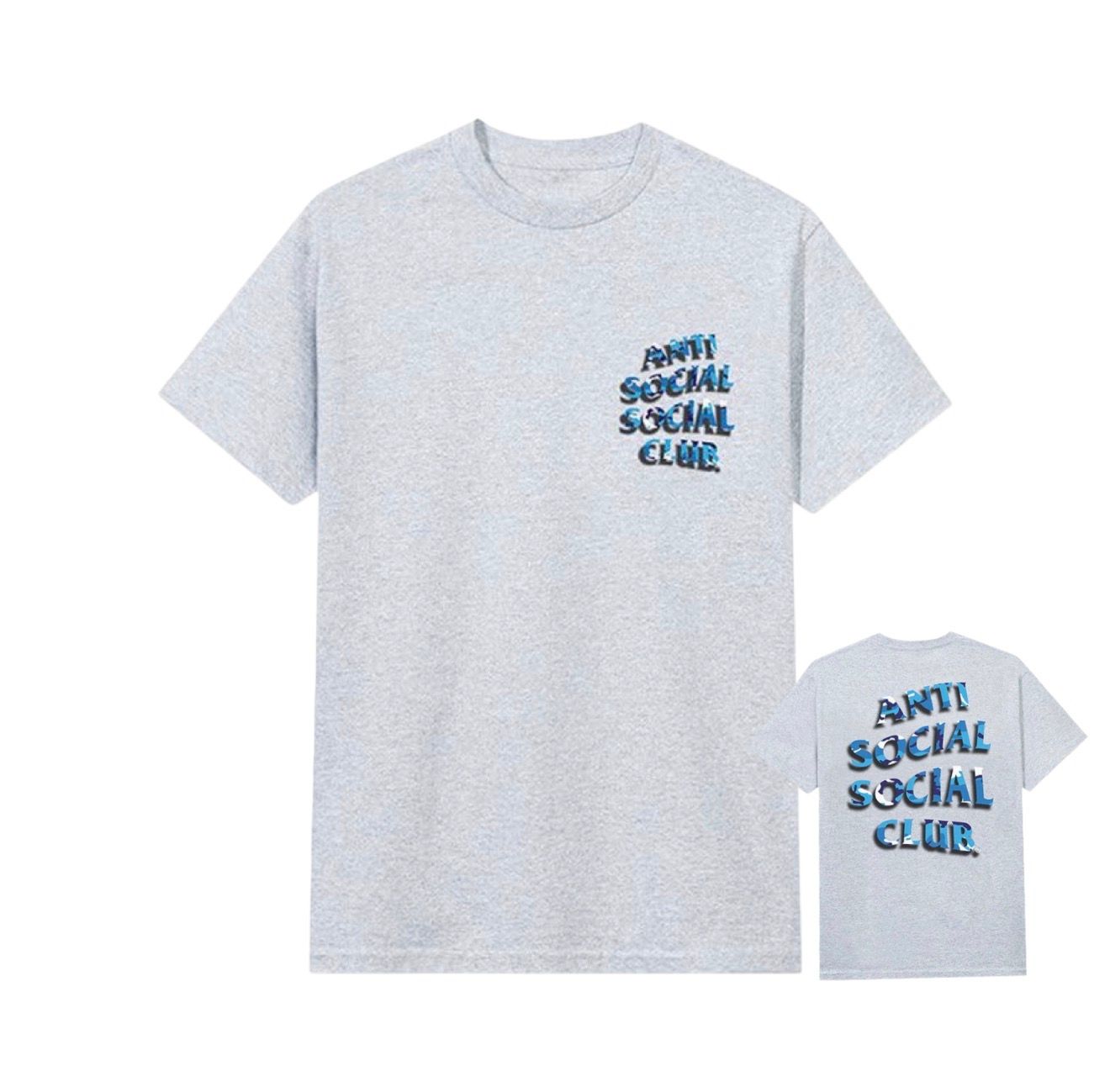 ANTI SOCIAL BLUE CAMO TEE