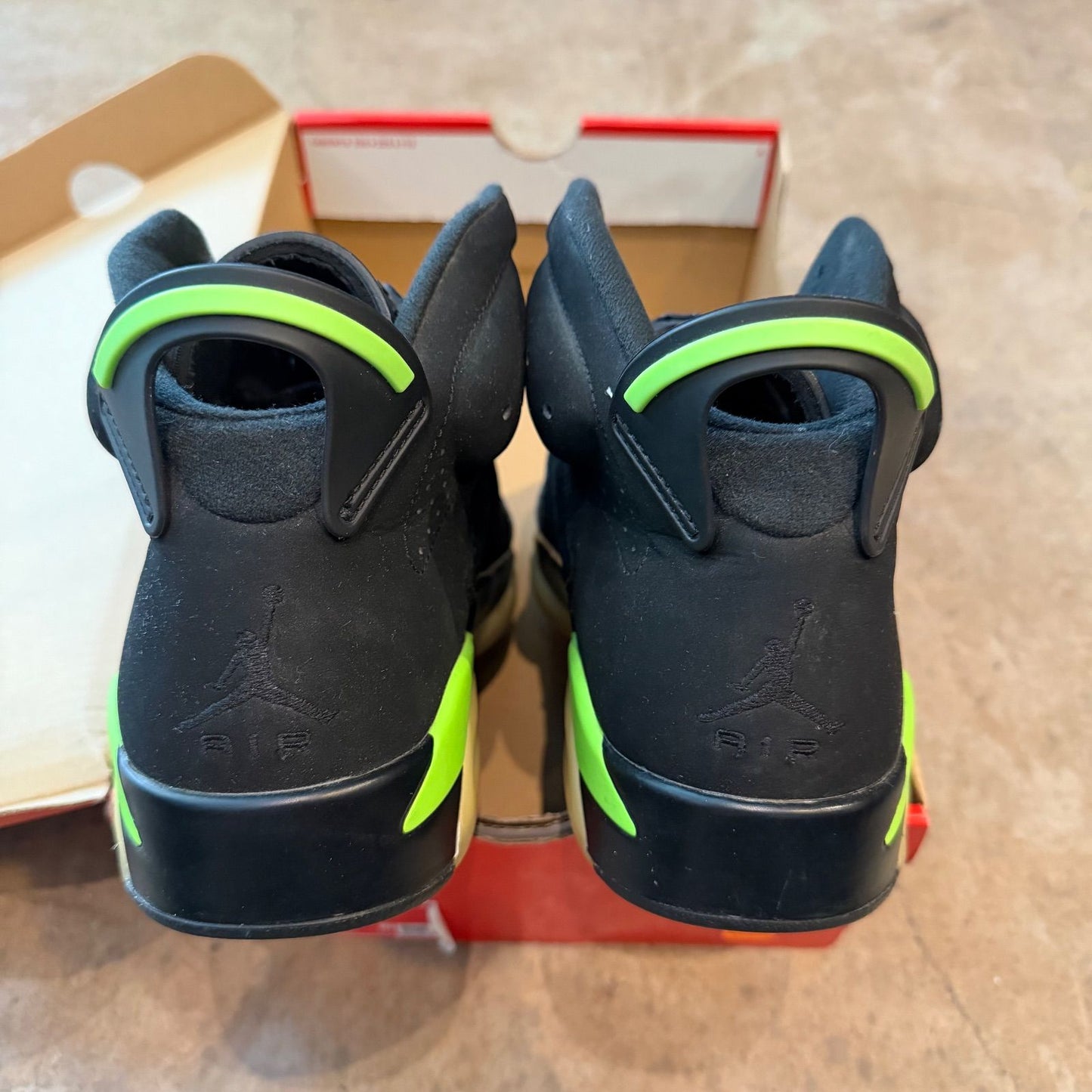 NO BOX Jordan 6 Electric Green - Used/Worn