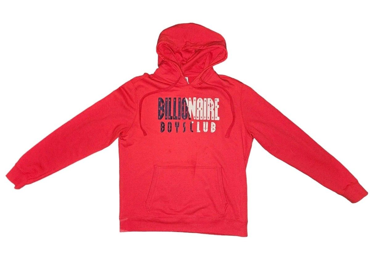 BILLIONARE BOYS CLUB RED HOODIE