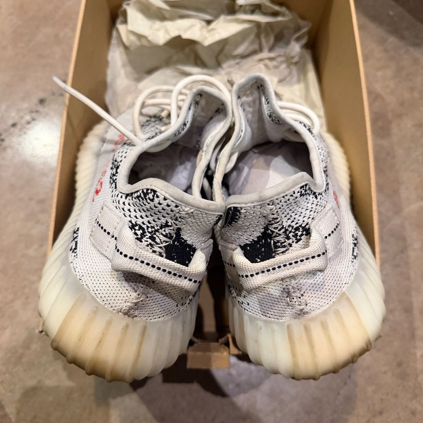 WORN YEEZY 350 "ZEBRA" - Used/Worn