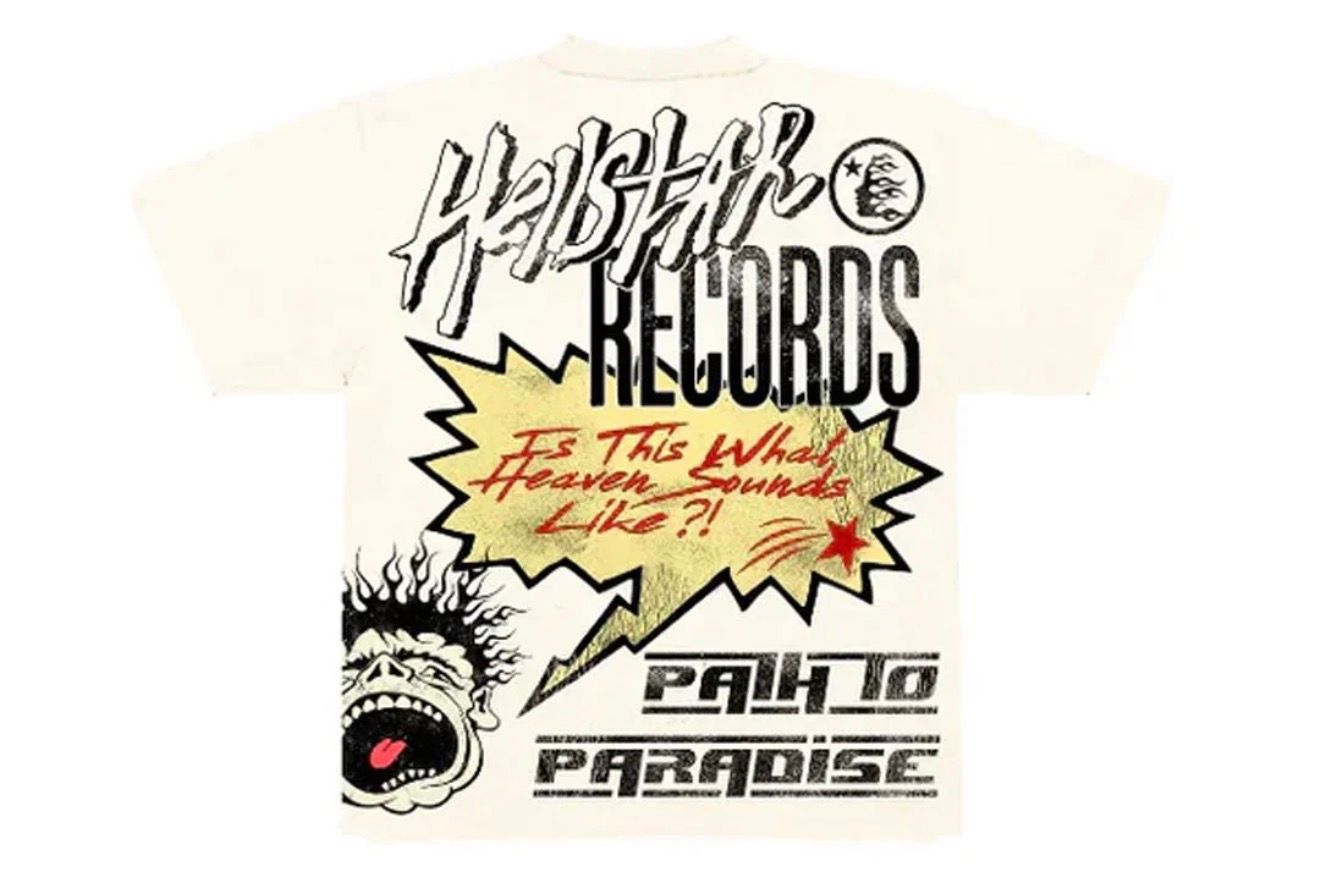 HELLSTAR RECORDS TEE CREAM
