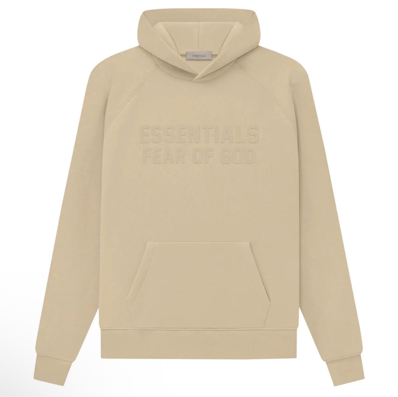 FEAR OF GOD X ESSENTIALS SAND HOODIE