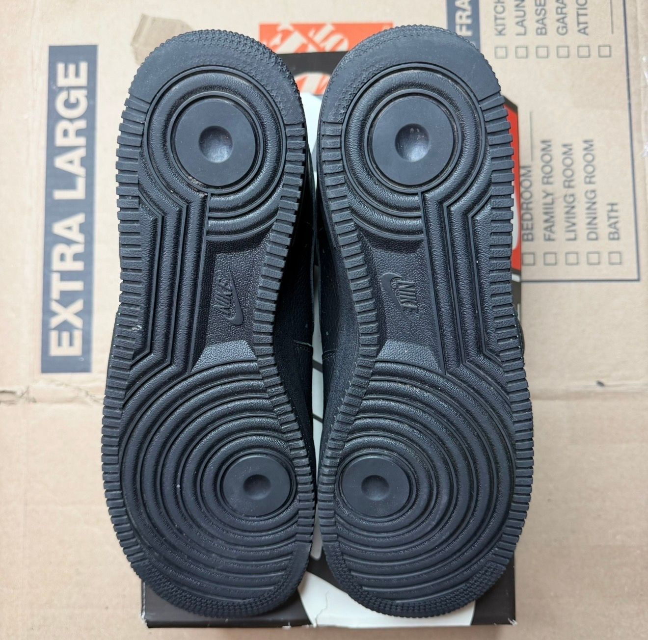 WORN CPFM AIR FORCE 1 "BLACK" - Used/Worn