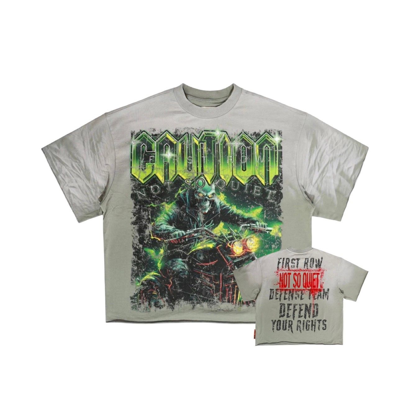 FIRST ROW GHOST FLAME TEE