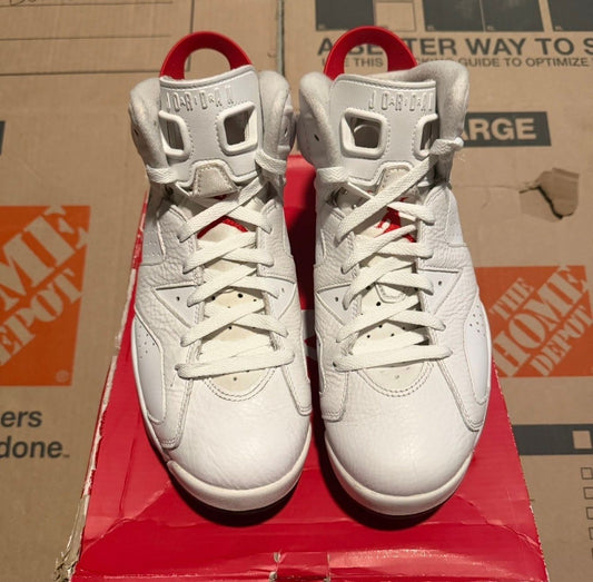 WORN JORDAN 6 "RED OREO" - Used/Worn