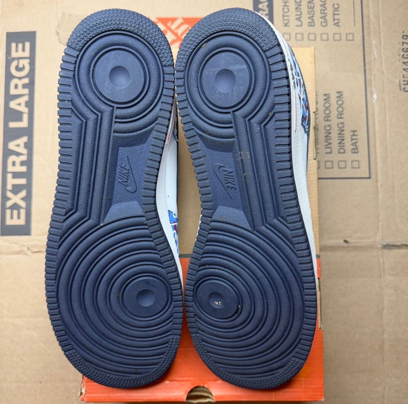 WORN AIR FORCE 1 "MISKEEN" - Used/Worn