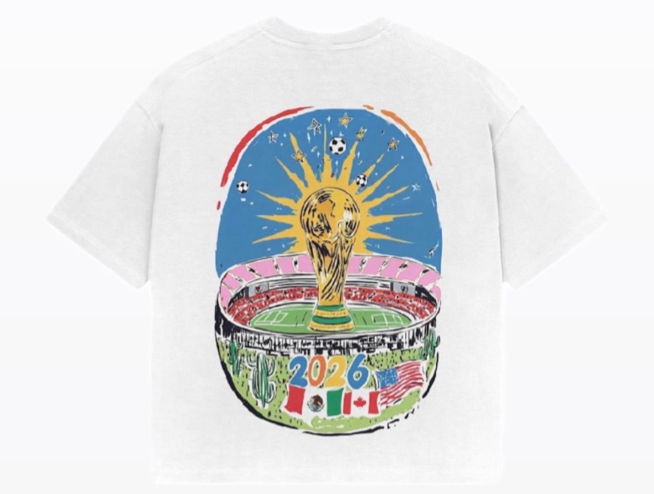 TR CUP WHITE TEE