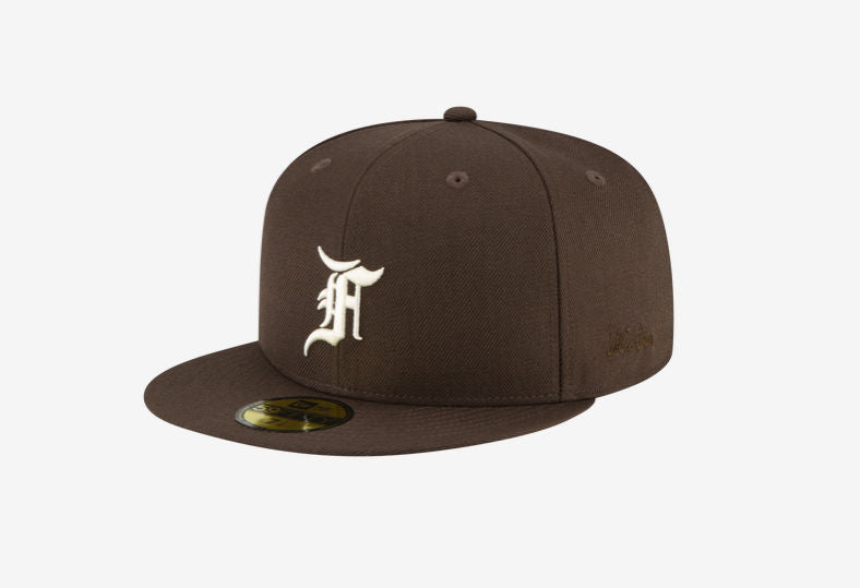 Fear of God Essentials x New Era Fitted Cap 'Walnut'