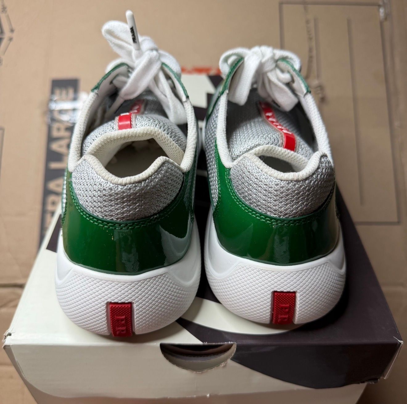 WORN GREEN PRADA - Used/Worn