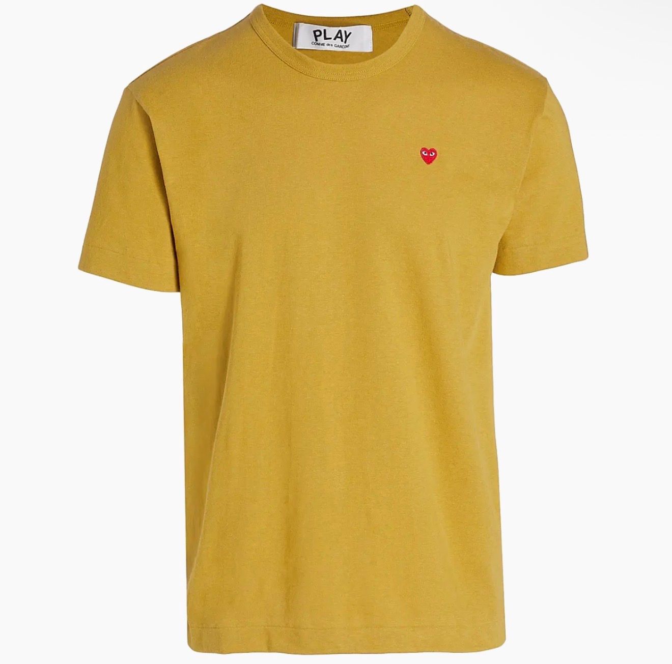 COMME des GARCONS BROWN SMALL EMBLEM TEE