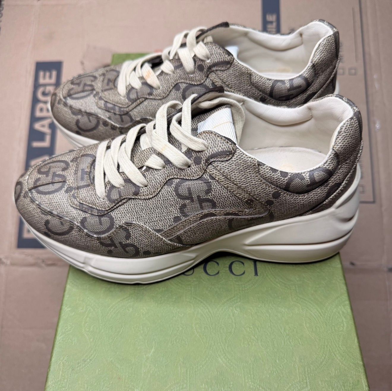 WORN GUCCI SNEAKERS - Used/Worn