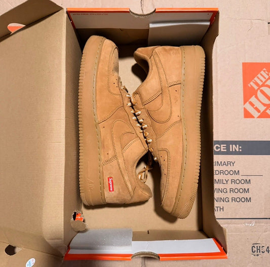 WORN AIR FORCE 1 "SUPREME WHEAT" - Used/Worn